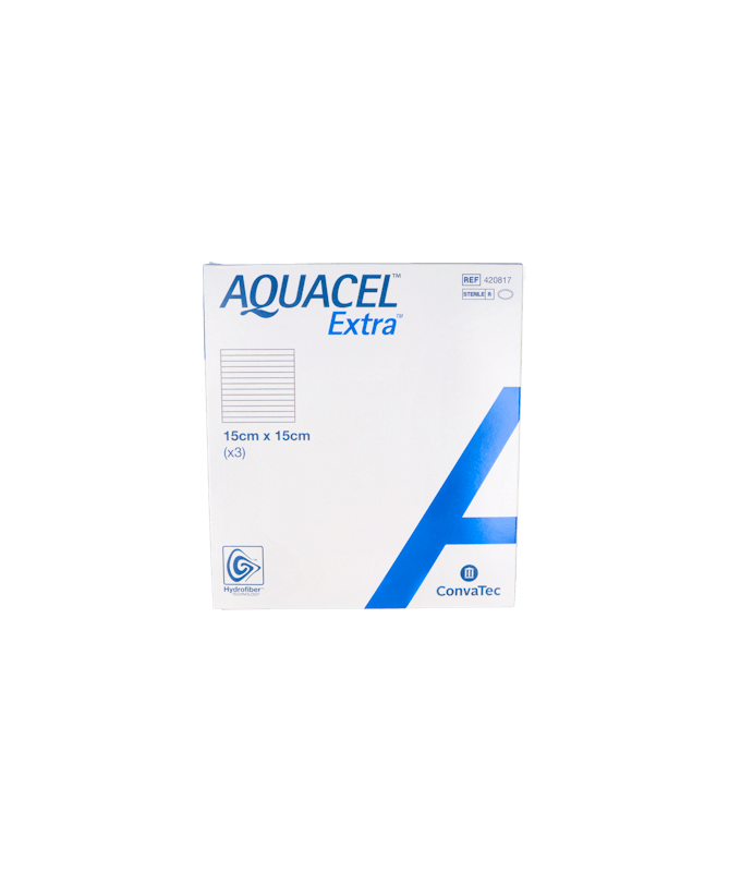 AQUACEL EXTRA APOSITO HIDROCOL 15X15 3U – foto del producto aquacel extra aposito AQUACEL EXTRA APOSITO HIDROCOL 15X15 3U – foto del producto aquacel extra aposito