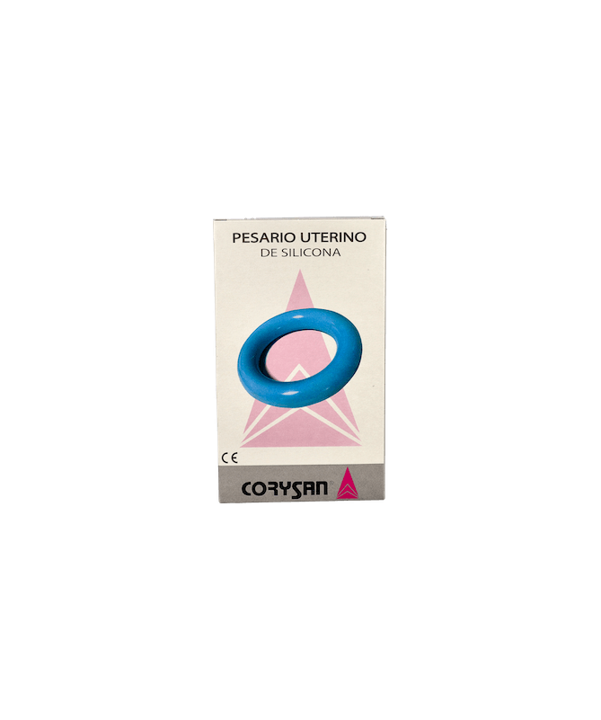 PESARIO UTERINO SILICONA CORYSAN 95 MM. – foto del producto tejido pesario uterino