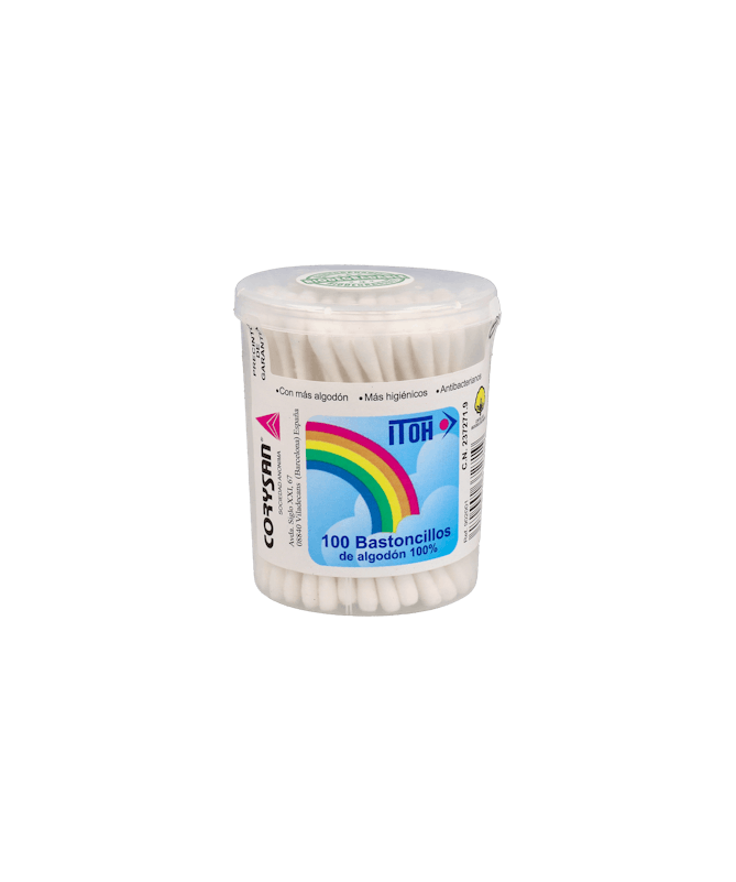 BASTONCILLOS CORYSAN ALGODON 100 UD – foto del producto tejido bastoncillos corysan