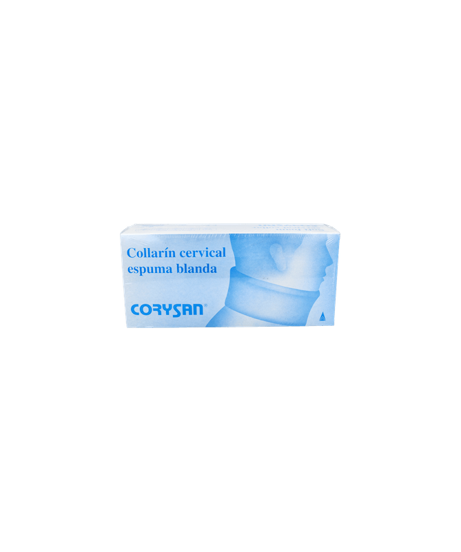COLLARIN CERVICAL CORYSAN BLANDO T/4 – foto del producto tejido collarin cervical