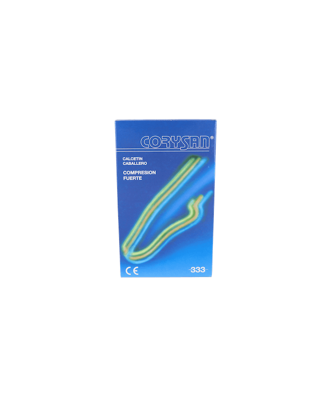 CALCETIN CORYSAN FUERTE NEGRO T/2 – foto del producto tejido calcetin corysan