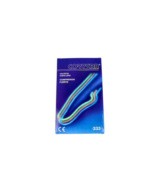 CALCETIN CORYSAN FUERTE NEGRO T/3 – foto del producto tejido calcetin corysan