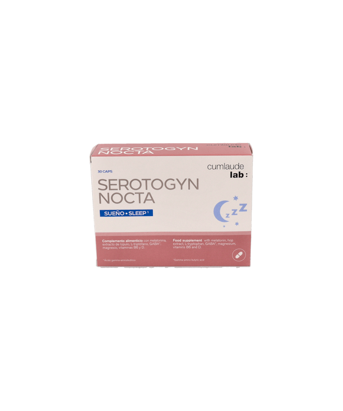 CUMLAUDE SEROTOGYN NOCTA 30 CAPSULAS – foto del producto cumlaude serotogyn nocta