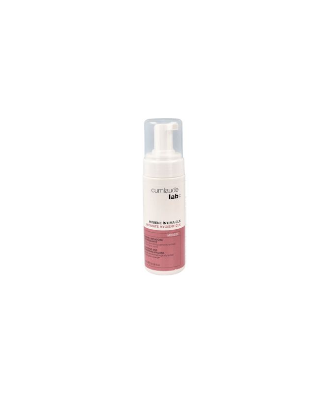 CUMLAUDE HIGIENE INTIMA CLX MOUSSE 165ML – foto del producto cumlaude higiene intima CUMLAUDE HIGIENE INTIMA CLX MOUSSE 165ML – foto del producto cumlaude higiene intima