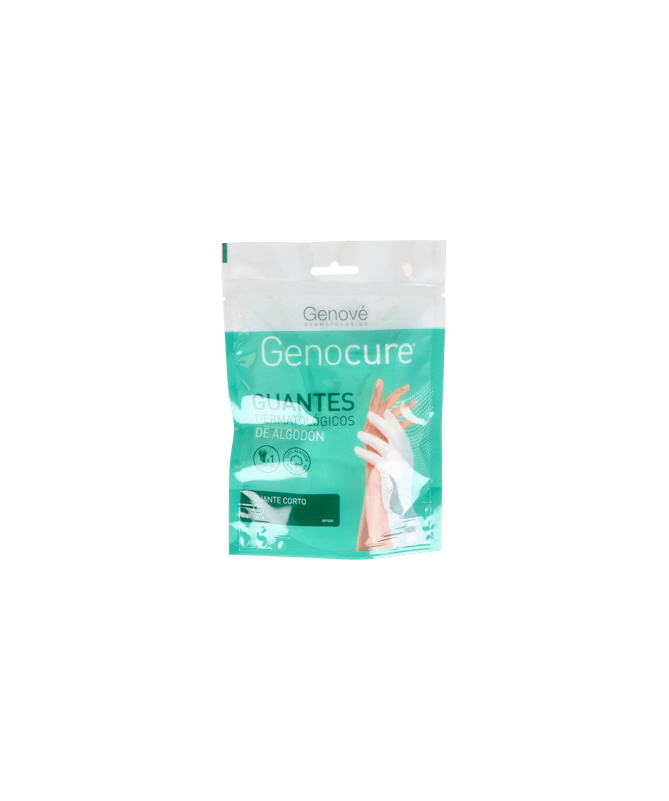 GUANTE ALGODON GENOCURE DERMAT T/PEQ 1U – foto del producto cada guante algodon