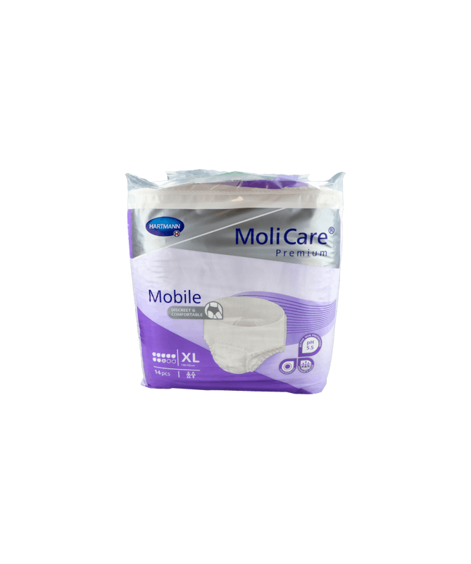 MOLICARE MOBILE T/XL P/14 8 GOTAS – foto del producto tejido molicare mobile MOLICARE MOBILE T/XL P/14 8 GOTAS – foto del producto tejido molicare mobile