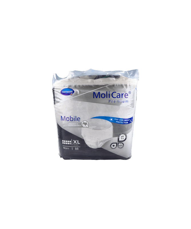 MOLICARE PAÑAL PREMIUM MOBILE 10D XL – foto del producto tejido molicare pañal MOLICARE PAÑAL PREMIUM MOBILE 10D XL – foto del producto tejido molicare pañal
