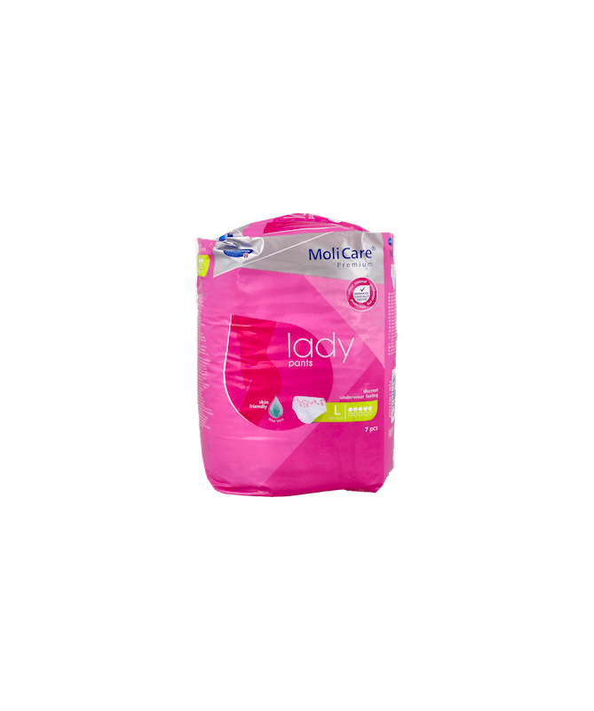 MOLICARE PREMIUM LADY PANTS 5 GOTAS L – foto del producto tejido molicare premium