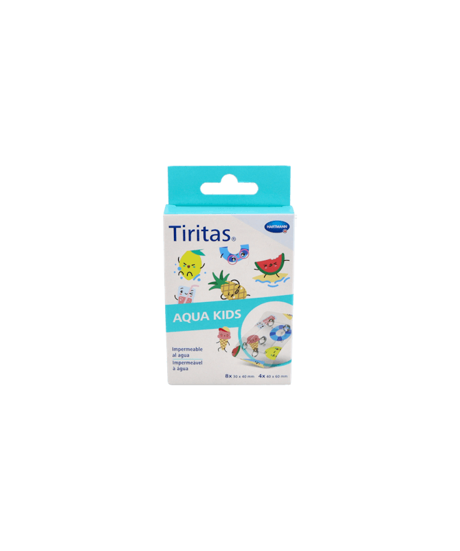 TIRITAS AQUA KIDS SURTIDO 2 TAMAÑOS 12UD – foto del producto cada tiritas aqua TIRITAS AQUA KIDS SURTIDO 2 TAMAÑOS 12UD – foto del producto cada tiritas aqua