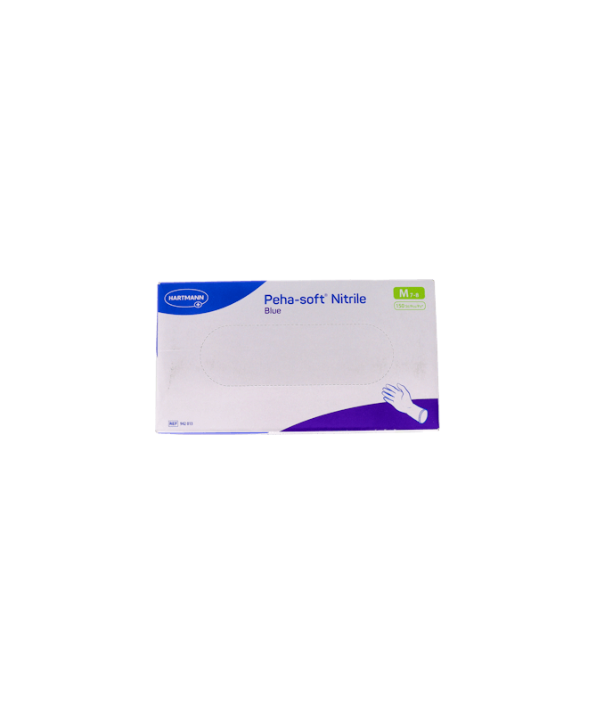 PEHA SOFT GUANTES NITRILO AZ T-M 150 UDS – foto del producto cada peha soft PEHA SOFT GUANTES NITRILO AZ T-M 150 UDS – foto del producto cada peha soft
