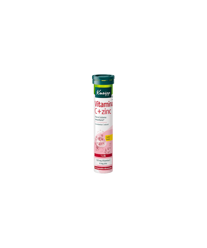 KNEIPP VITA C+ZINC 20COMP EFERVES LIMON – foto del producto aceites kneipp vita KNEIPP VITA C+ZINC 20COMP EFERVES LIMON – foto del producto aceites kneipp vita