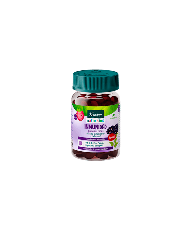 KNEIPP GUMMIES NIÑOS IMMUN 30 C FRAMBUES – foto del producto aceites kneipp gummies KNEIPP GUMMIES NIÑOS IMMUN 30 C FRAMBUES – foto del producto aceites kneipp gummies