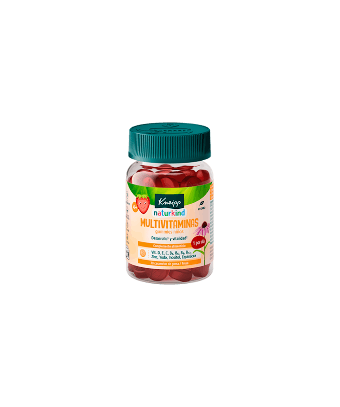 KNEIPP GUMMIES NIÑOS MULTIVIT 30 C FRESA – foto del producto aceites kneipp gummies KNEIPP GUMMIES NIÑOS MULTIVIT 30 C FRESA – foto del producto aceites kneipp gummies