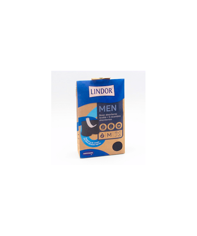 LINDOR MEN BOXER ABSOR LAVAB M +5 RECAMB – foto del producto lindor men boxer LINDOR MEN BOXER ABSOR LAVAB M +5 RECAMB – foto del producto lindor men boxer