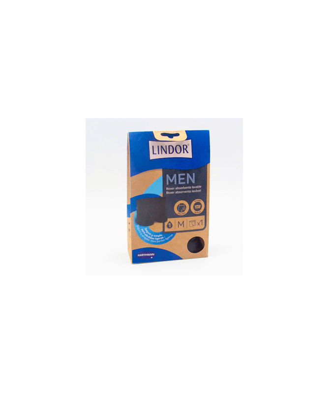 LINDOR MEN BOXER ABSOR LAVABLE M – foto del producto lindor men boxer