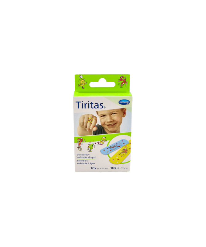 TIRITAS KIDS 20 UND. 2 TAMAÑOS – foto del producto cada tiritas kids TIRITAS KIDS 20 UND. 2 TAMAÑOS – foto del producto cada tiritas kids