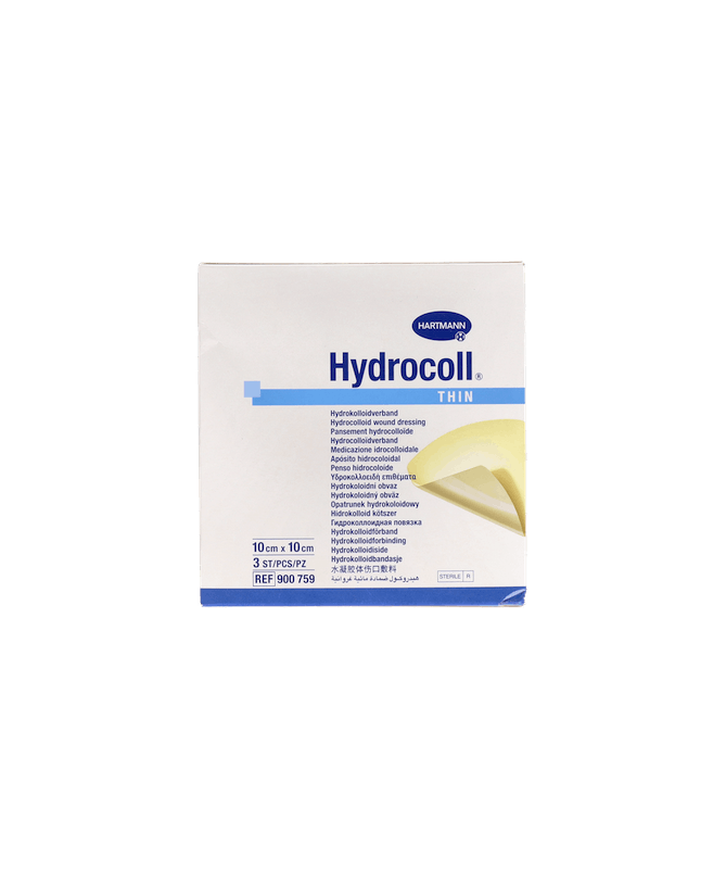 HYDROCOLL THIN 10X10 CM. 3 APOSITOS – foto del producto cada hydrocoll thin HYDROCOLL THIN 10X10 CM. 3 APOSITOS – foto del producto cada hydrocoll thin