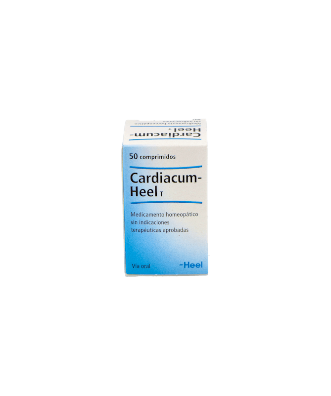 CARDIACUM 50 COMPRIMIDOS HEEL – foto del producto cada cardiacum comprimidos