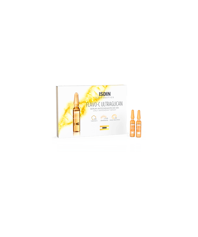 FLAVO-C ULTRAGLICAN ISDIN 30 AMPOLLAS – foto del producto flavo ultraglican isdin FLAVO-C ULTRAGLICAN ISDIN 30 AMPOLLAS – foto del producto flavo ultraglican isdin