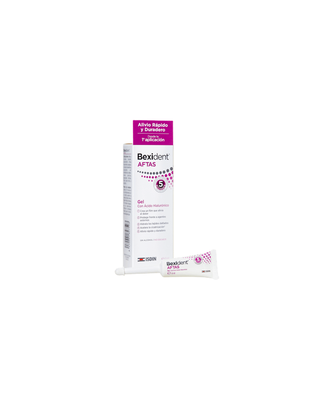 BEXIDENT AFTAS GEL BUCAL 8ML – foto del producto bexident aftas gel