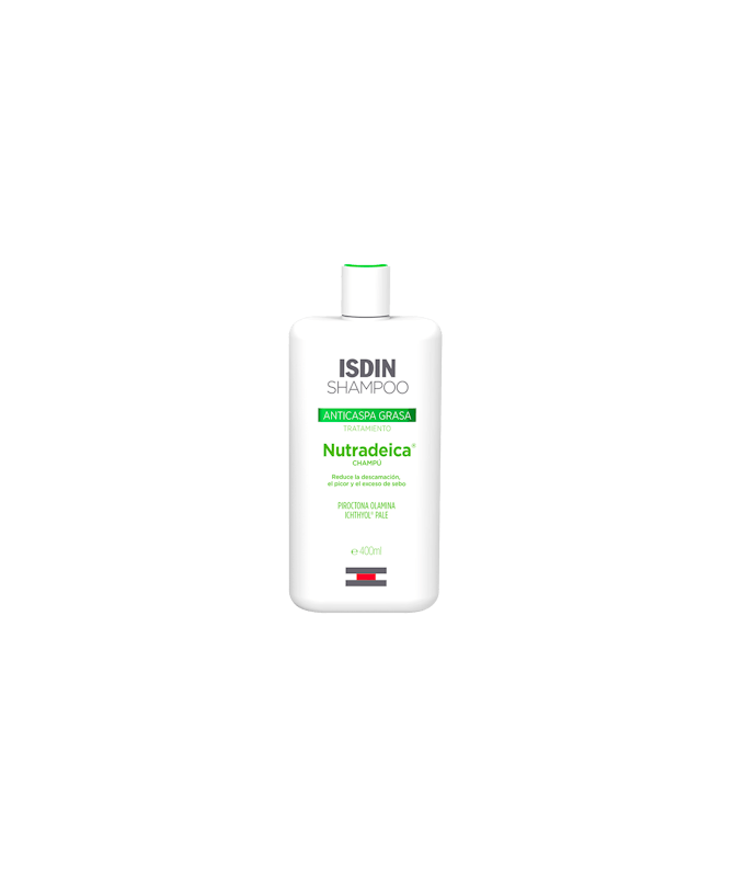 ISDIN CHAMPU CASPA/GRASA NUTRADEICA 400 – foto del producto isdin champu caspa