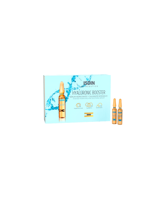 ISDINCEUTICS HYALURONIC BOOSTER 10 AMP – foto del producto isdinceutics hyaluronic booster ISDINCEUTICS HYALURONIC BOOSTER 10 AMP – foto del producto isdinceutics hyaluronic booster