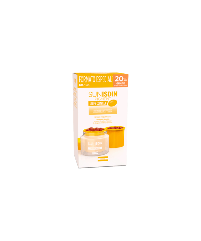 FP SUNISDIN PIGMENT DUPLO 60CAPS – foto del producto sunisdin pigment duplo FP SUNISDIN PIGMENT DUPLO 60CAPS – foto del producto sunisdin pigment duplo