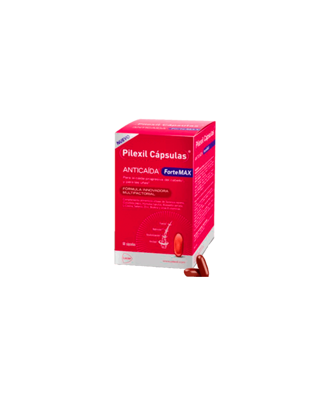 PILEXIL ANTICAIDA FORTEMAX 60 CAPS – foto del producto cada pilexil anticaida PILEXIL ANTICAIDA FORTEMAX 60 CAPS – foto del producto cada pilexil anticaida