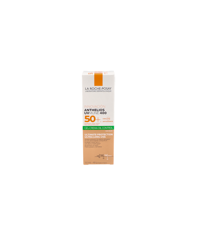 ANTHELIOS UVMUNE 400 GEL CRE F50+ COLOR – foto del producto cada anthelios uvmune
