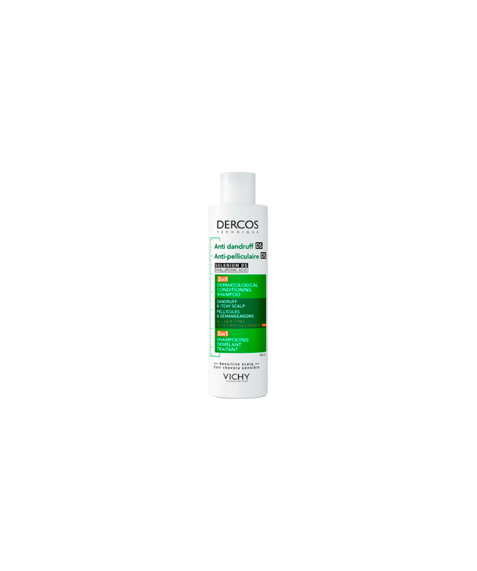DERCOS CHAMPU ACOND ANTICASP 2 EN 1 200M – foto del producto cada dercos champu