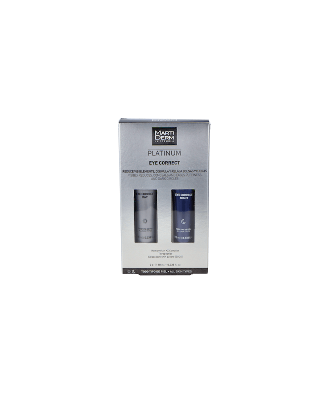 MARTIDERM EYE CORRECT KIT 10 ML + 10 ML – foto del producto cada martiderm eye