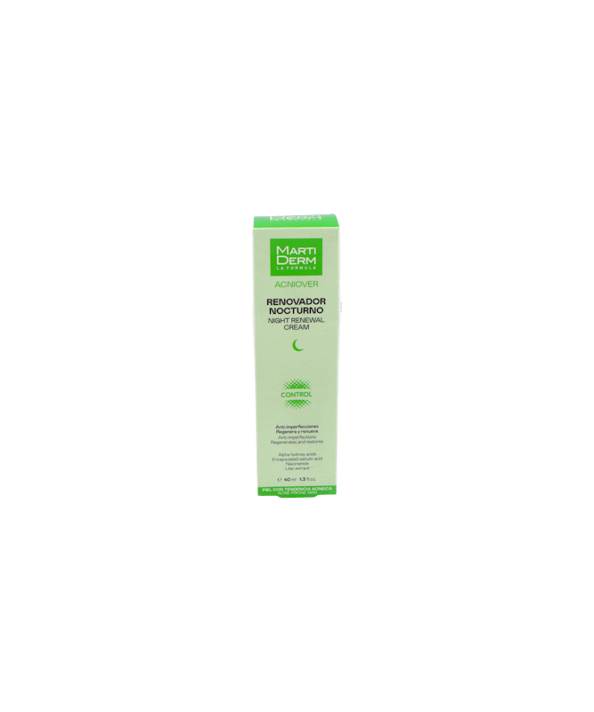 MARTIDERM ACNIOVER RENOVADOR NOCT 40ML – foto del producto cada martiderm acniover