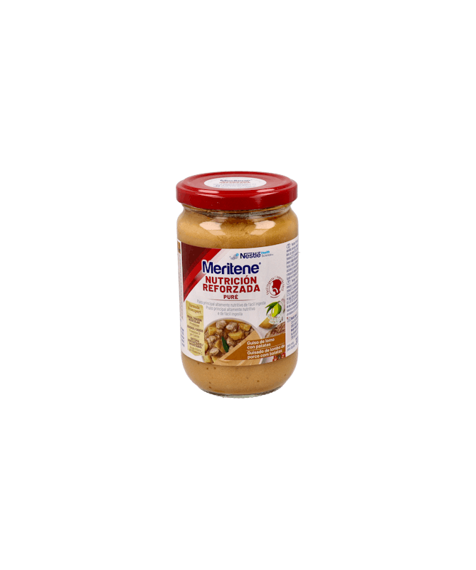 MERITENE PURE LOMO CON PATATAS 300 G. – foto del producto meritene pure lomo