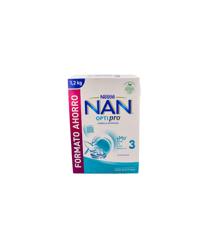 NAN OPTIPRO 3 BiB 6x(2x600g) ES – foto del producto nan optipro bib NAN OPTIPRO 3 BiB 6x(2x600g) ES – foto del producto nan optipro bib