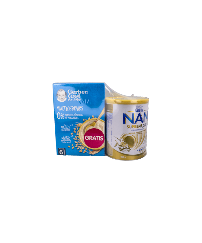 NAN SUPREME PRO 2 800G+GERBER MULT 270G – foto del producto nan supreme pro NAN SUPREME PRO 2 800G+GERBER MULT 270G – foto del producto nan supreme pro