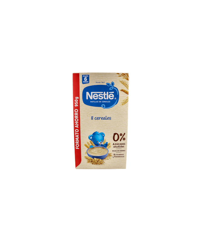 NESTLE PAPILLA 8 CEREALES 950 GR – foto del producto cada nestle papilla NESTLE PAPILLA 8 CEREALES 950 GR – foto del producto cada nestle papilla