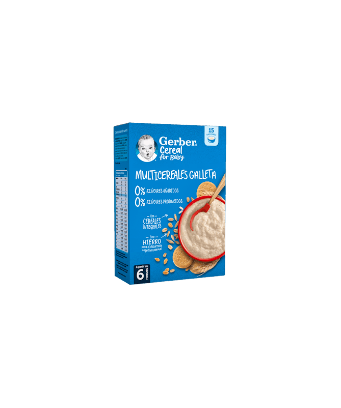 GERBER MULTICEREALES GALLETA 0%0% 270 G – foto del producto cada gerber multicereales GERBER MULTICEREALES GALLETA 0%0% 270 G – foto del producto cada gerber multicereales