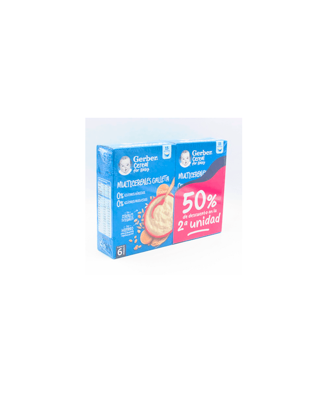 GERBER MULTICEREAL GALLET 0%AZ DUPLO 270 – foto del producto cada gerber multicereal GERBER MULTICEREAL GALLET 0%AZ DUPLO 270 – foto del producto cada gerber multicereal