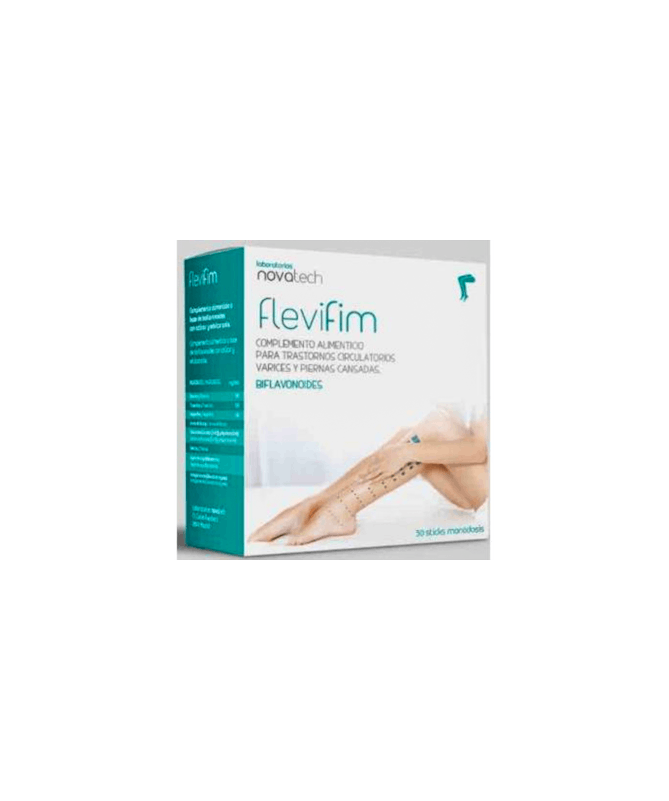 FLEVIFIM 30 STICKS NOVATECH – foto del producto cada flevifim sticks