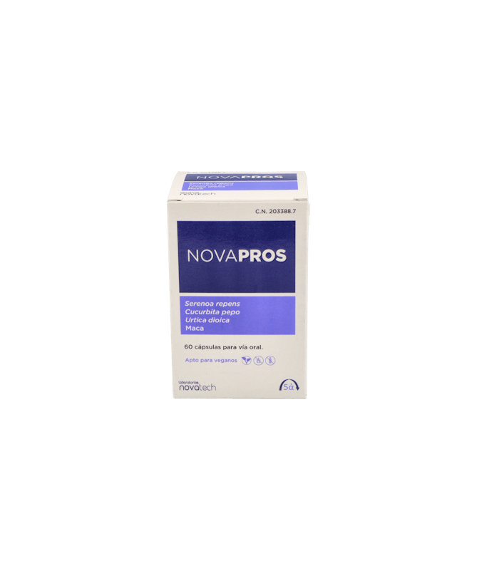 NOVAPROS 60 CAPSULAS NOVATECH – foto del producto cada novapros capsulas