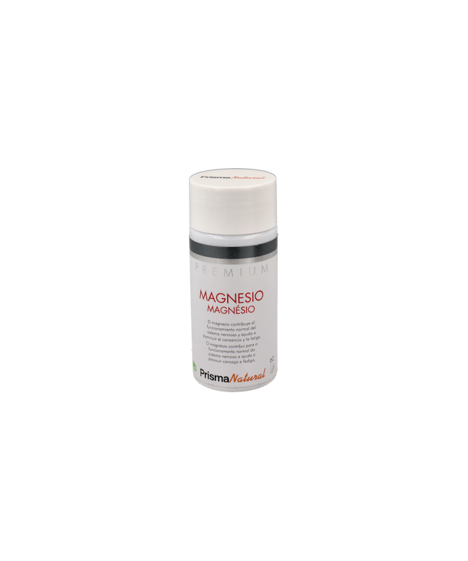 MAGNESIO PREMIUM 60 CAPS PRISMA NATURAL – foto del producto cada magnesio premium