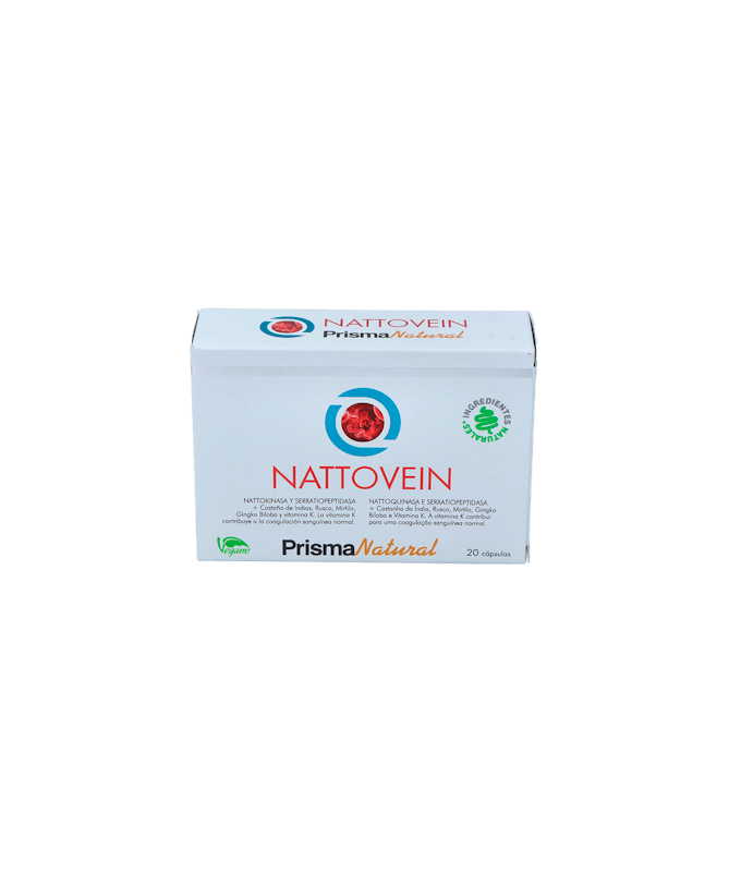 NATTOVEIN 20 CAPS PRISMA NATURAL – foto del producto cada nattovein caps NATTOVEIN 20 CAPS PRISMA NATURAL – foto del producto cada nattovein caps
