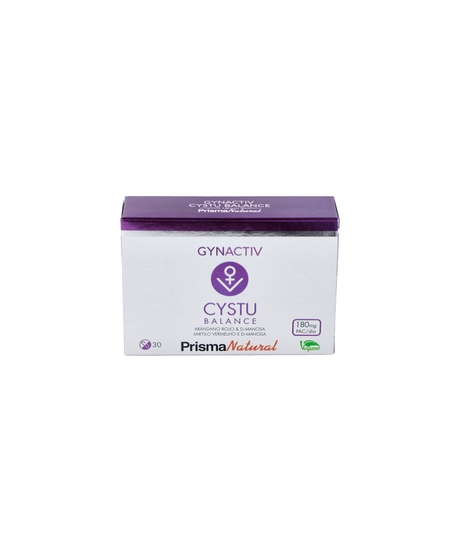 GYNACTIV CYSTU BALANCE 30 CAPSULAS – foto del producto cada gynactiv cystu