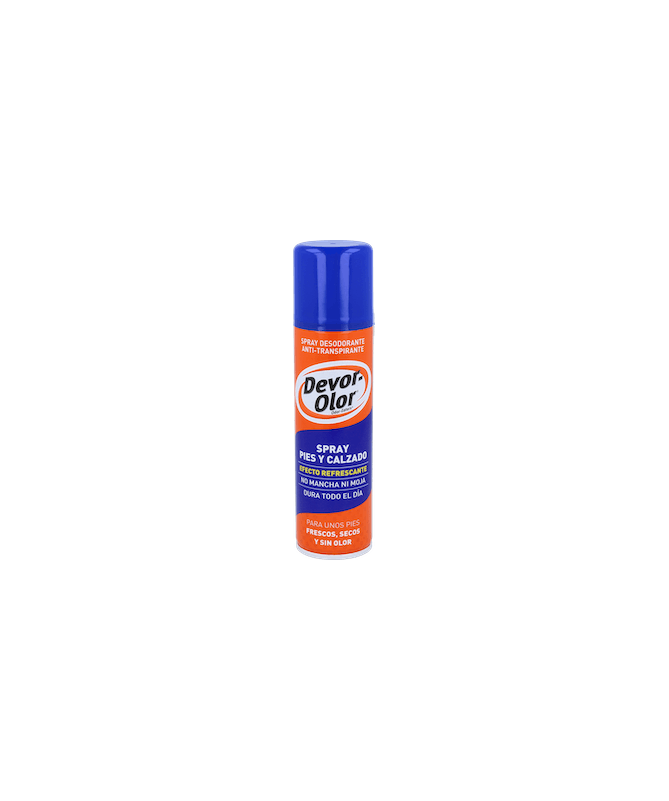 DEVOR OLOR SPRAY PIES CALZADO 150ML P227 – foto del producto cada devor olor DEVOR OLOR SPRAY PIES CALZADO 150ML P227 – foto del producto cada devor olor