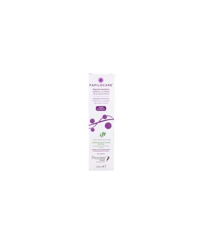 PAPILOCARE ESPUMA SENSITIVA 150 ML – foto del producto papilocare espuma sensitiva