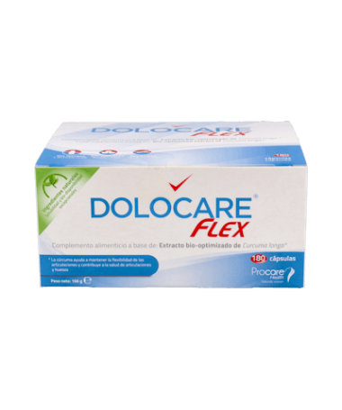 DOLOCARE FLEX 180 CAPSULAS – foto del producto cada dolocare flex