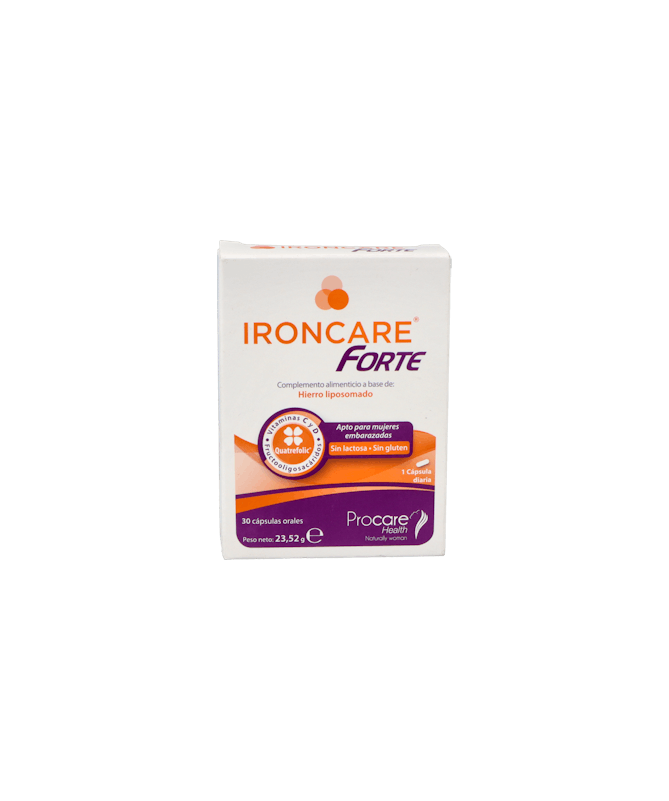 IRONCARE FORTE 30 CAPSULAS – foto del producto cada ironcare forte IRONCARE FORTE 30 CAPSULAS – foto del producto cada ironcare forte