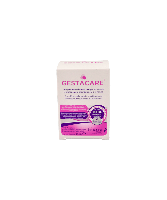 GESTACARE 60 CAPS – foto del producto cada gestacare caps