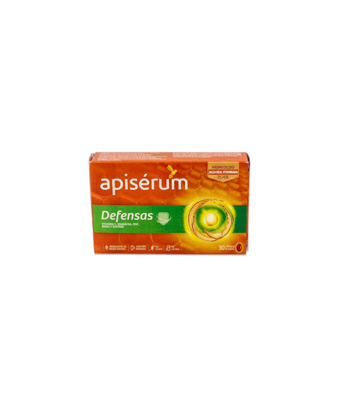 APISERUM DEFENSA 30 CAPS BLANDAS – foto del producto cada apiserum defensa