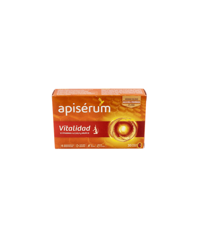 APISERUM VITALIDAD 30 CAPS BLANDAS – foto del producto cada apiserum vitalidad